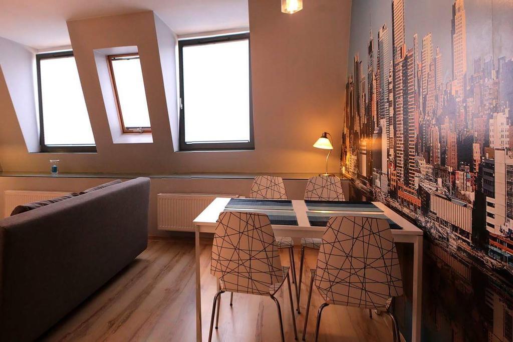 Studio de 35 m² en Appartement avec 1 salle Poznań Extérieur photo