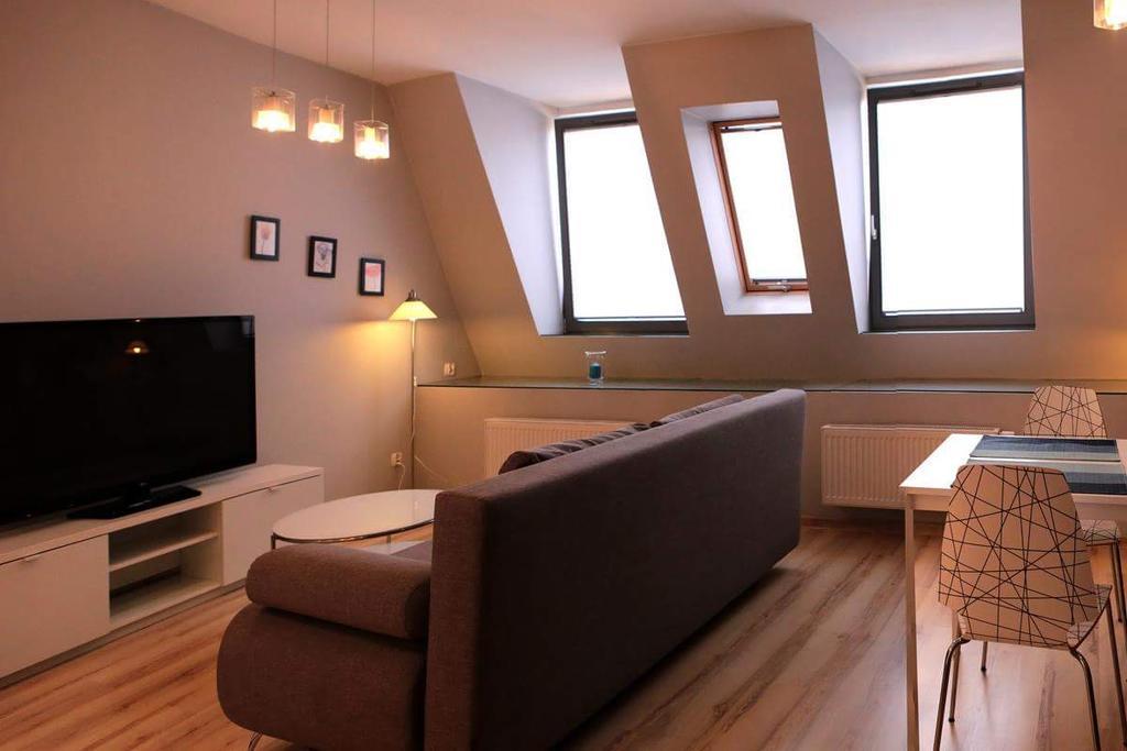Studio de 35 m² en Appartement avec 1 salle Poznań Extérieur photo