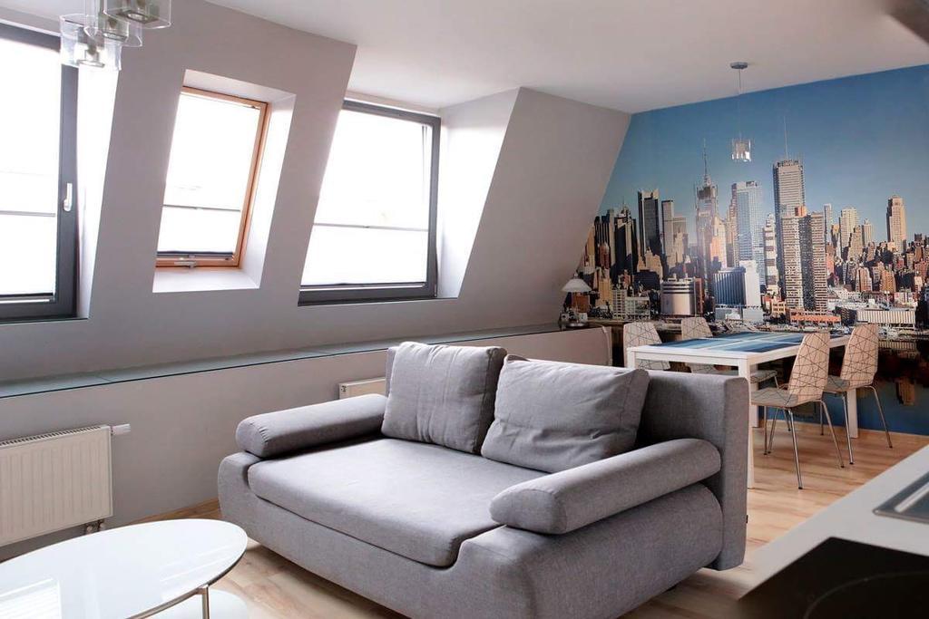 Studio de 35 m² en Appartement avec 1 salle Poznań Extérieur photo