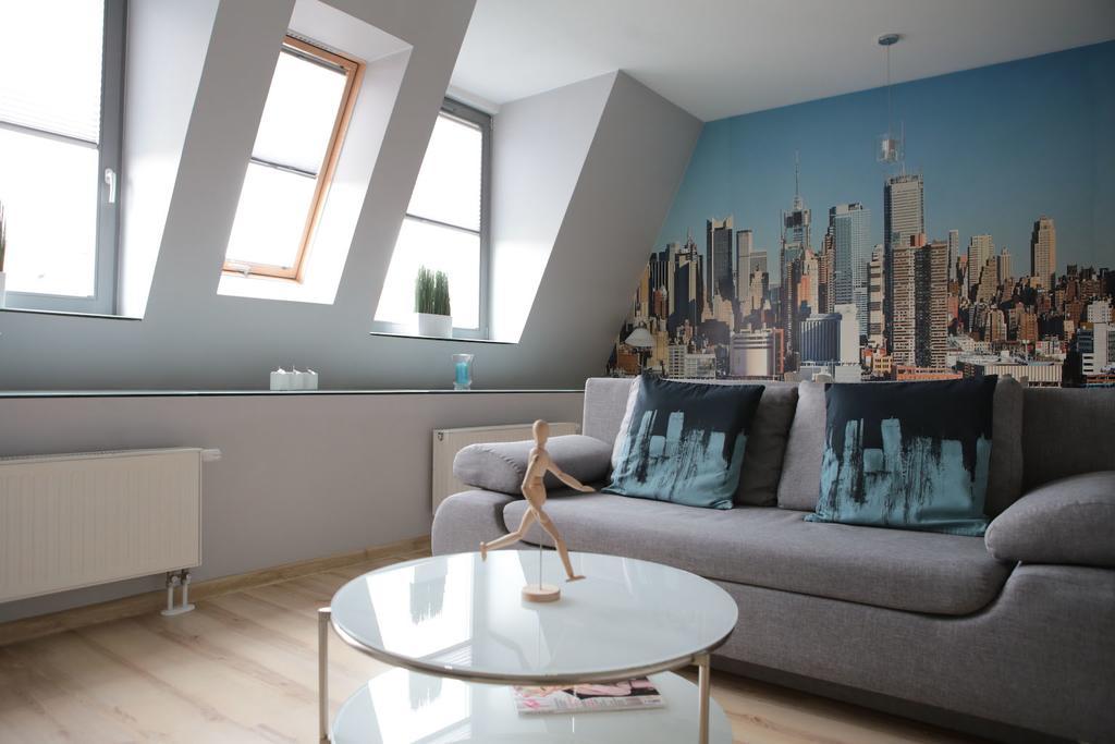 Studio de 35 m² en Appartement avec 1 salle Poznań Extérieur photo